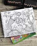 Mythical & Fantasy Coloring Book - 50 Original Hand Drawn Designs