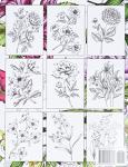 Blooming Adult Coloring Book: 50+ Relaxing Floral Designs