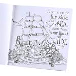 Inspirational Scripture Coloring Book for Adults and Teens