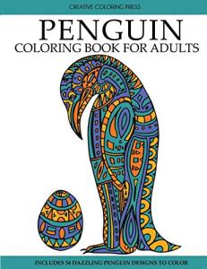 Penguin Fun: An Adult Coloring Book