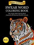 Sweary Jungle Animals Adult Coloring Book