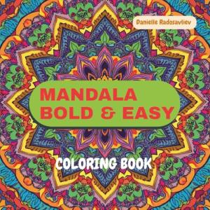 Bold Mandala Coloring Book for Relaxation