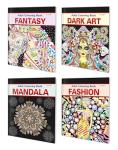 Fantasy and Dark Art Coloring Book Set