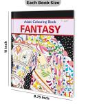 Fantasy and Dark Art Coloring Book Set