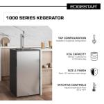 EdgeStar KC1000SS Compact Kegerator for Home Brewing