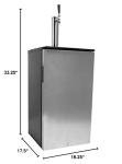 EdgeStar KC1000SS Compact Kegerator for Home Brewing