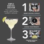 Bartesian Cocktail Machine with 5 Glass Bottles