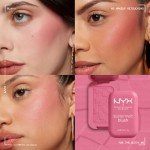 NYX Buttermelt Vegan Powder Blush - For The Butta