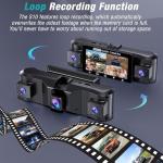 4 Channel 2.5K Car Dash Cam with WiFi