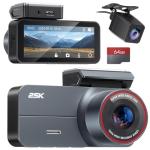 Yonvim 2.5K Dual Dash Cam Front and Rear