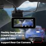 Yonvim 2.5K Dual Dash Cam Front and Rear