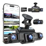 360° 4-Channel Dash Cam with Night Vision