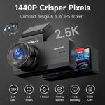 Dual Dash Cam with Night Vision and 32GB SD Card