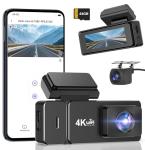 Otovoda 4K Dual Dash Cam with Free 64GB Card