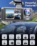Triple Channel 1080P Dash Cam with WiFi