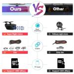 10" Dual Lens 1080P Mirror Dash Cam