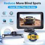 Tomoia LK3 HD 1080P Rear View Camera System