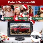 Tomoia LK3 HD 1080P Rear View Camera System