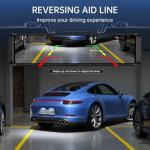 TUIFAC 4K Rear View Mirror Dash Cam