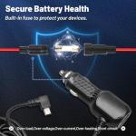 Anina Mini Dash Cam Power Cord, 10FT Length