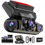 LAMTTO 4-Channel 1080P Dash Cam with Night Vision