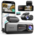 BOTSLAB 4K Dual Dash Cam with Voice Control