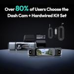 BOTSLAB 3K 4-Channel Dash Cam with 128GB Card