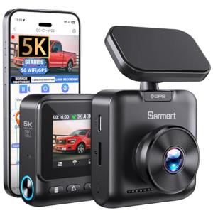 Sarmert C1 5K Dash Cam with GPS & WiFi