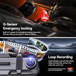 10" Touch Screen Mirror Dash Cam with 32GB Card