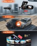4K Dash Cam with 5G WiFi and 64GB Card