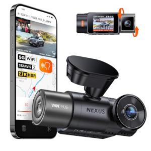Vantrue N2X 2.7K Dual Dash Cam with WiFi