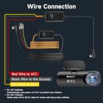 Hardwire Kit for Dash Cams with Voltage Indicator