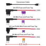 DUOYOUNG USB C Dash Cam Hardwire Kit 11.5FT