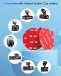 Sticky Adhesive Pad Set for Dash Cam Mounts