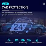 CAMECHO 9.66" Mirror Dash Cam with 64GB Card