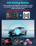 2.5K Dual Dash Cam with 64GB Card