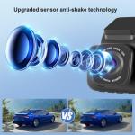 Kymvibt 4K Dual Dash Cam with Night Vision