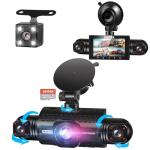 360-Degree 4-Channel Dash Cam with Night Vision