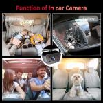 2025 12" 4-Channel Mirror Dash Cam with GPS
