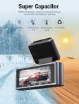 OMBAR 4K Front and Rear Dash Cam with WiFi