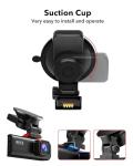 REDTIGER F7N Dash Cam Suction Mount with GPS