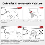 REDTIGER F7N Dash Cam Suction Mount with GPS