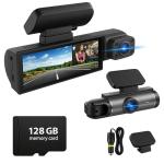 1080P Dual Lens Dash Cam with Night Vision