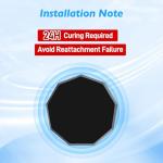 Garmin Dash Cam Magnetic Mount Adhesive Metal Pieces