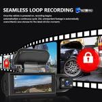 1080P Dual Lens Dash Cam with Night Vision