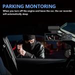 1080P Dual Lens Dash Cam with Night Vision