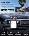 1080P Front and Rear Dash Cam with WiFi