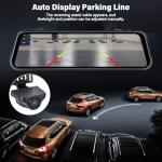 9.66 Inch Rear View Mirror Dash Camera 1080P