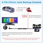 Inefala 1080P AHD Backup Camera for Carplay