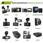 Sportway S80 Dash Cam Mirror Mount with Joints